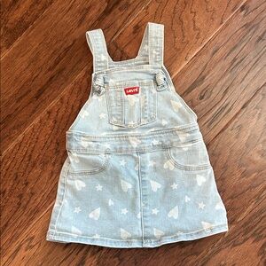 Levi's Kids Light Blue Denim Overall Jumper